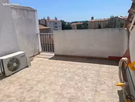 charmant t2 29 m2/51m2 au sol + terrasse