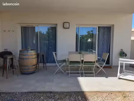 t3 de 70 m² avec jardin privatif et accès plage – santa-lucia-di-moriani