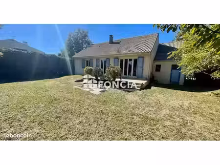 maison de plain-pied – 3 chambres – terrain de 500 m² – garage