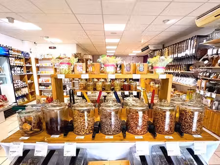 fonds de commerce - épicerie fine  vrac et produits bio à reprendre