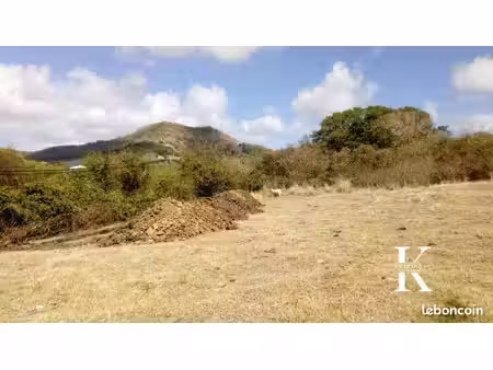 terrain 4020 m² le vauclin