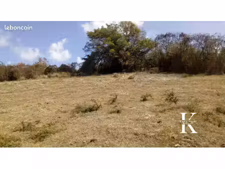 terrain 2439 m² le vauclin