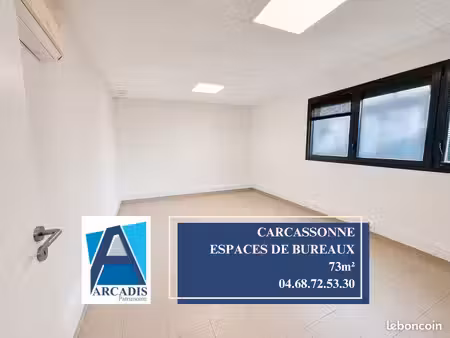 bureaux 73 m² carcassonne