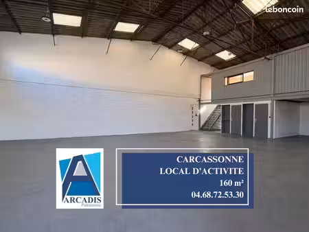 local 160 m² carcassonne