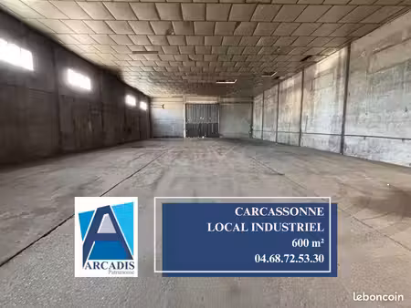 local 600 m² carcassonne