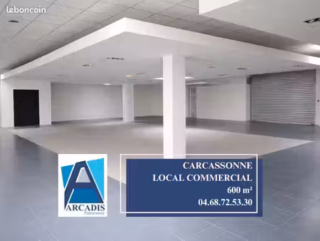 local 600 m² carcassonne