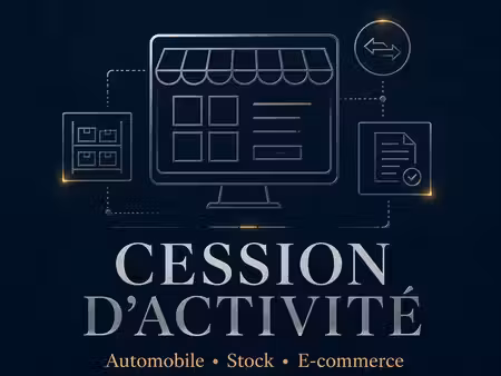 cession eurl automobile active – stock véhicules inclus – boutique en ligne