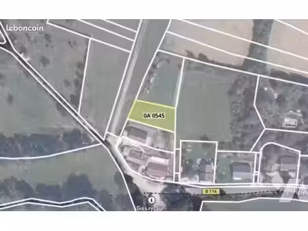 terrain 200 m² barbirey sur ouche