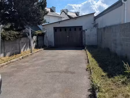 garage + terrain – projet d’appartement accord urbanisme