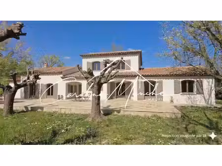 a vendre à trets - propriété de 300m² sur magnifique terrain de 6 500m²