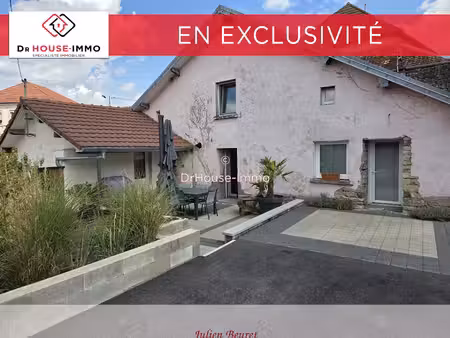 maison mitoyenne 1 côté (par le garage) - rénovée en 2022 - 85m² - garage - terrain 365m²