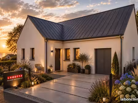 projet de construction d'une maison 82 m² avec terrain à saint-brieuc (22)