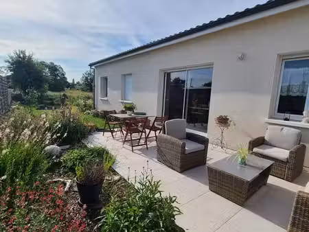 maison contemporaine 3 chambres dans cadre champêtre