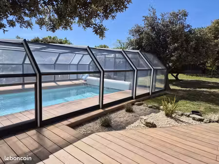 taulignan – maison familiale 130 m² avec piscine sur terrain arboré de 1 465 m²