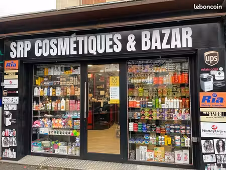 vente de fonds de commerce bazar & cosmétiques  idéale pour un salon de beauté ou coiffure