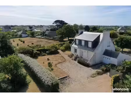 maison familiale 120 m² à 1 km de la mer – 5 chambres – terrain de 2 150 m² – cléder