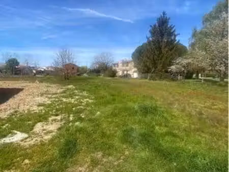 terrain lotissement lherm
