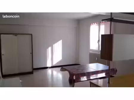 grand studio tout équipé pas très loin de la gare