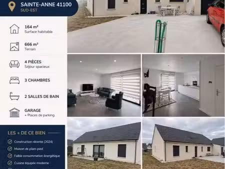 maison à vendre plain pied