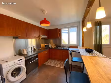 appartement 76m² meublé