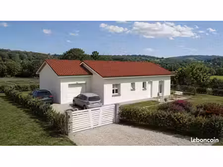 projet de construction d'une maison 86 m² avec terrain à agnin (38)