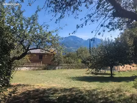 terrain constructible 845m2 bernin 38190