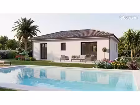projet de construction d'une maison neuve - 2 chambres - avec terrain à narrosse (40)