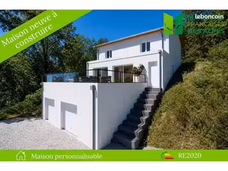 projet de construction d'une maison 103 m² avec terrain à froges (38)