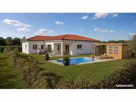 projet de construction d'une maison 120 m² avec terrain à sonnay (38)