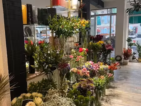fond de commerce fleuriste