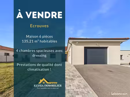 maison 6 pièces 135 m²