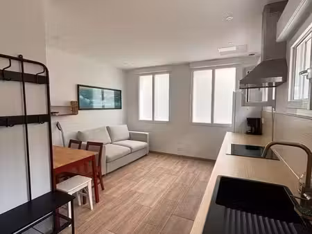t1 bis rénové avec terrasse privative quartier du parc mazon  sur les hauteurs de la côte 