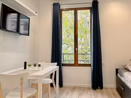 studio meublé – paris 15ᵉ - disponible dès maintenant