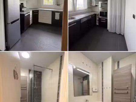 rare à metz t3 traversant de 65 m² avec espace privatif  grand balcon  potager  arbres fru