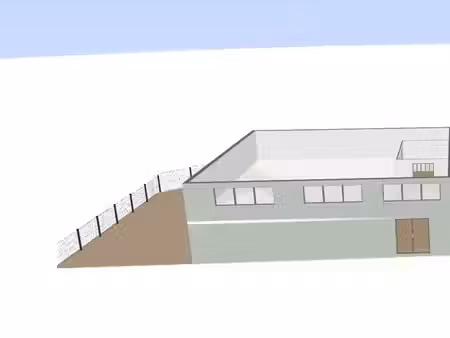 local commercial 250 m² + 1 bureau  isolé avec chauffage