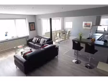 appartement 101 m² – pièce de vie 45 m² – 2 chambres – garage – thionville