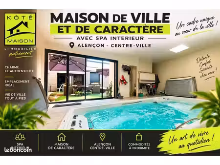 maison de ville 9 pièces 119 m²