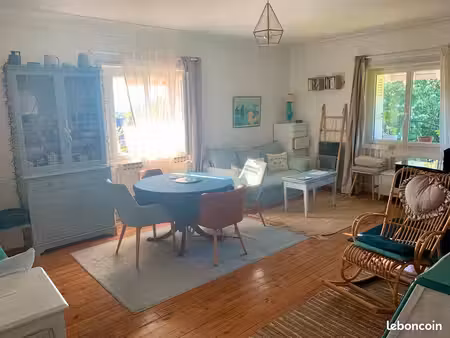 anglet chassin – 75 m² carrez + 63 m² combles – villa 1925 – parc arboré – dernier étage