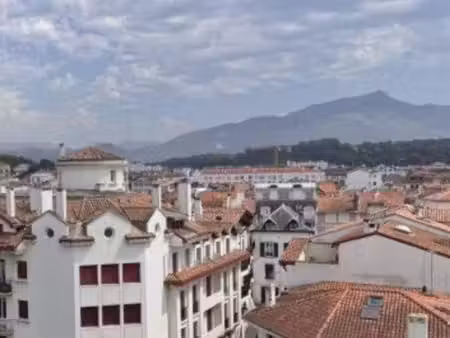 avendre appartement 46 m2 st jean de luz vue rhune