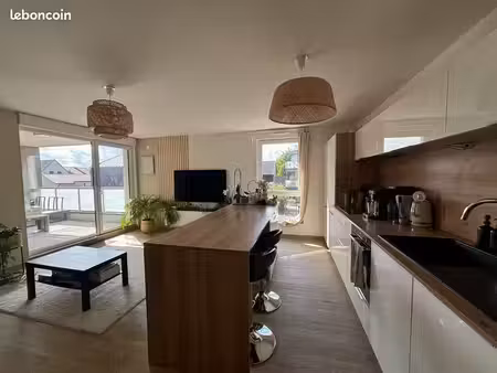 appartement 3 pièces – 69 m² + balcon 10 m² – quartier maraîcher  colmar