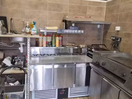 a vendre - fond de commerce : snack - restauration rapide - tacos