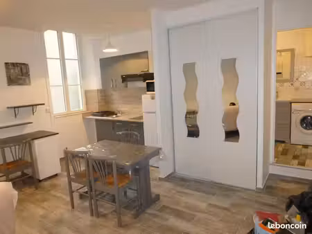 studio meublé libre fin septembre
