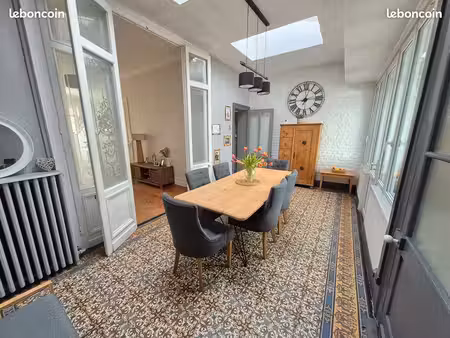 maison bourgeoise 150m² avec jardin