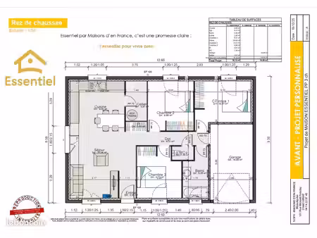 projet de construction d'une maison 76 m² avec terrain à saint-symphorien-d'ancelles (71)
