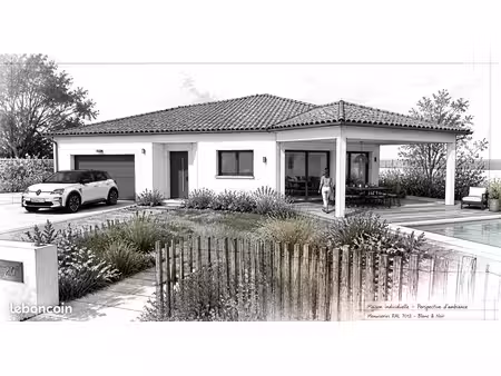projet de construction d'une maison 93 m² avec terrain à saint-symphorien-d'ancelles (71)