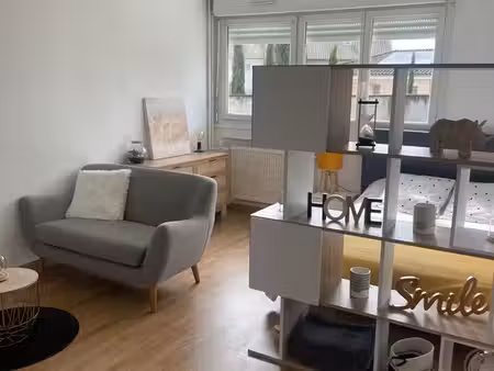 quartier hopital - macon appartement non meublé de 31m2 avec cave et parking