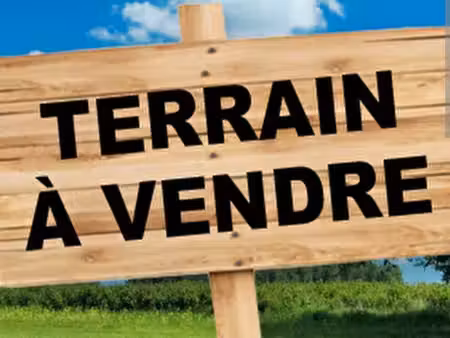 terrain à vendre