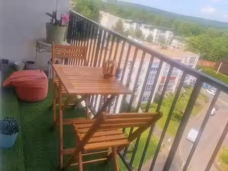 appartement lumineux 70m2 avec balcon  parking et cave