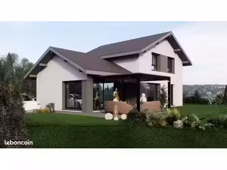 projet de construction d'une maison 142 m² avec terrain à naves-parmelan (74)