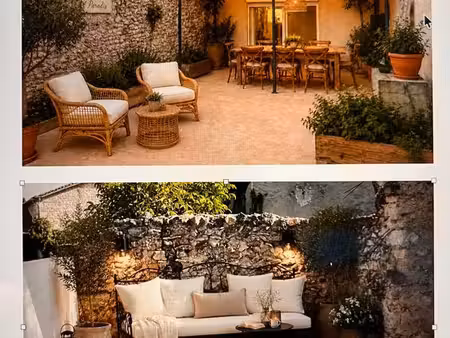 particulier vend t4 maison de village avec grande terrasse